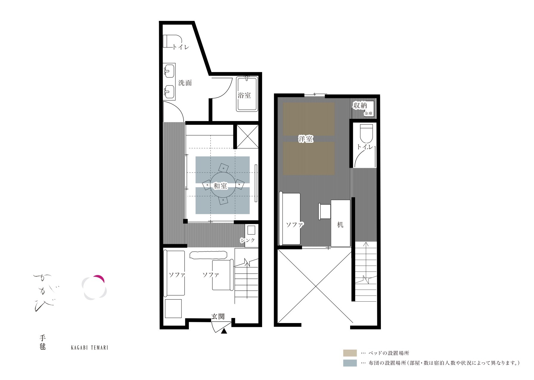 かがび 手毬 〈一棟貸し町家〉